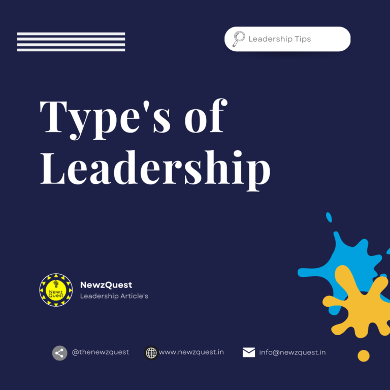 What is different Type of leadership?