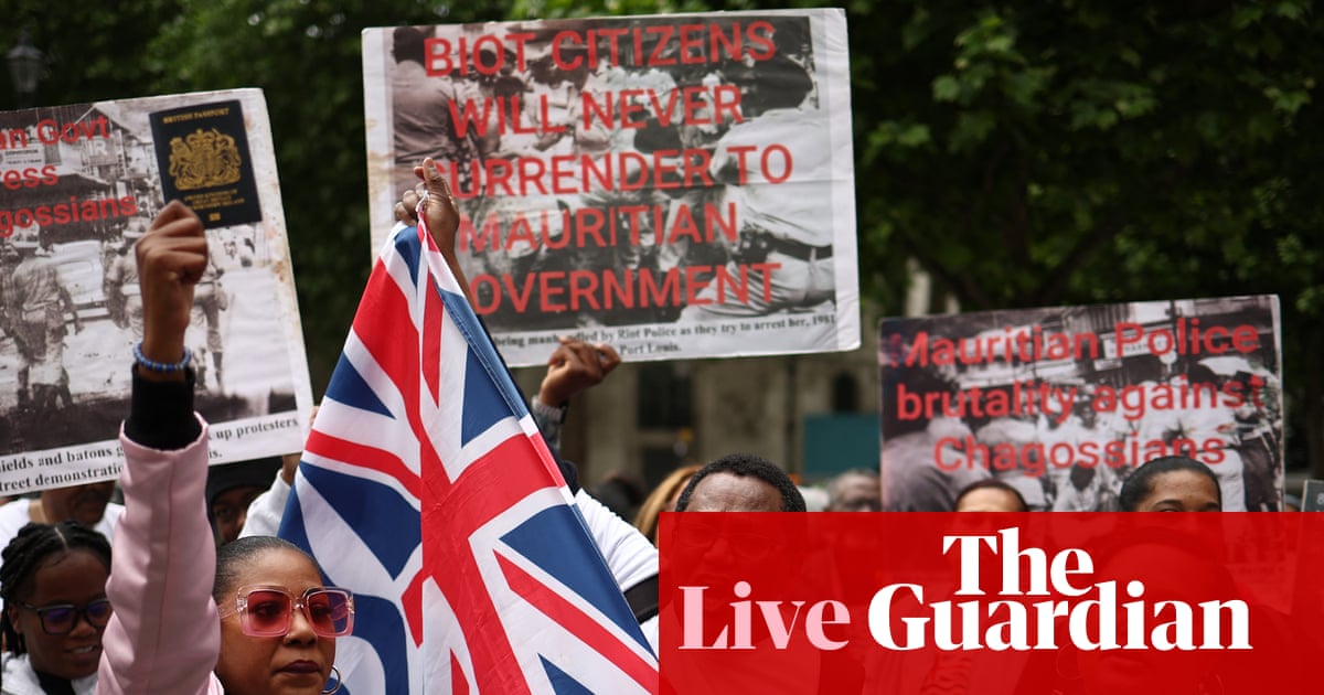 Foreign Office denies minister’s claim the Chagos Islands deal has been paused – UK politics live