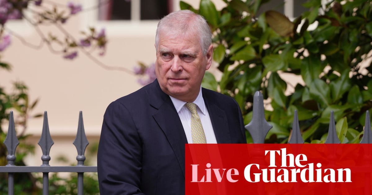Government to release Andrew trade envoy documents amid fierce criticism of former prince in MPs’ debate – UK politics live