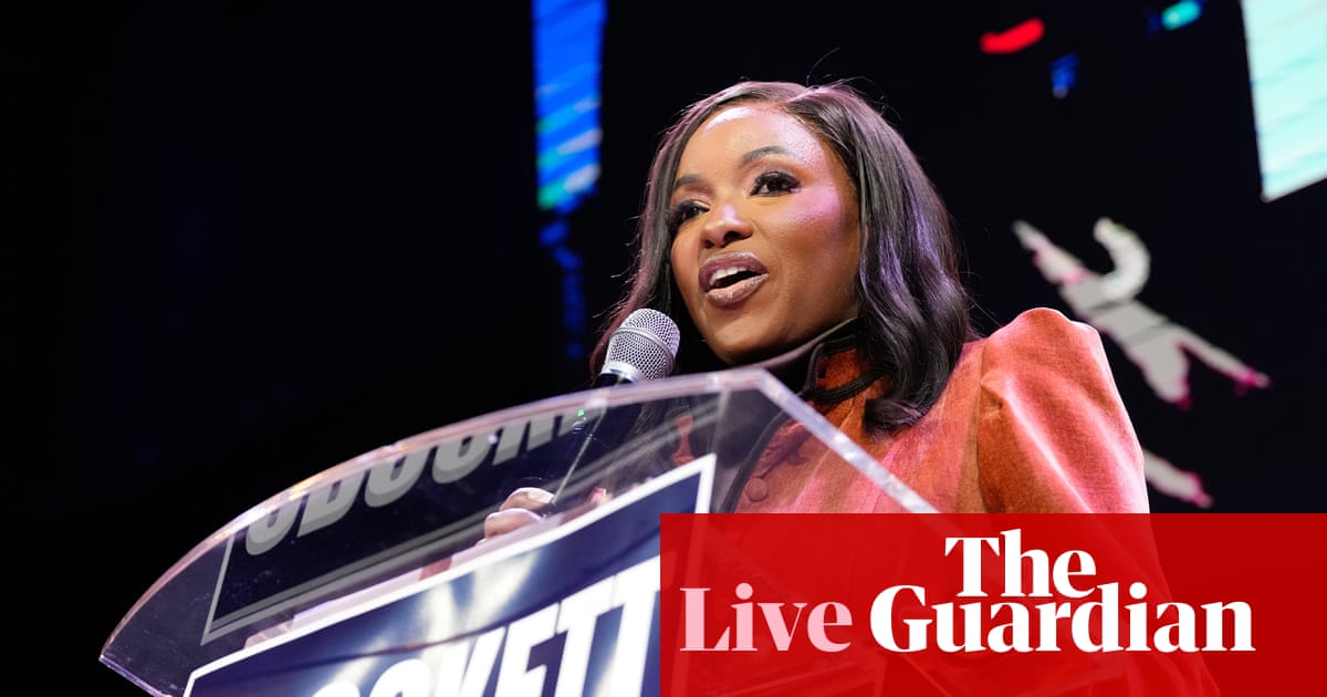 Jasmine Crockett concedes to James Talarico after he secures Democratic Senate nomination in Texas – US politics live