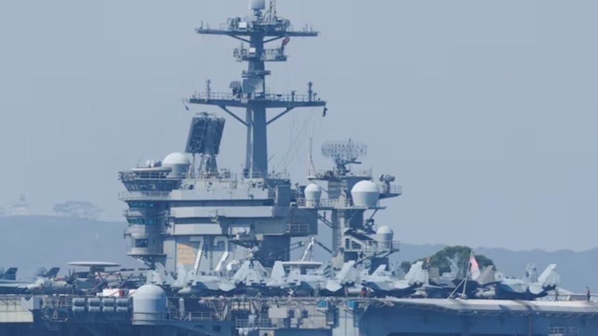 'USS अब्राहम लिंकन पर दागीं चार क्रूज मिसाइलें', ईरान का दावा