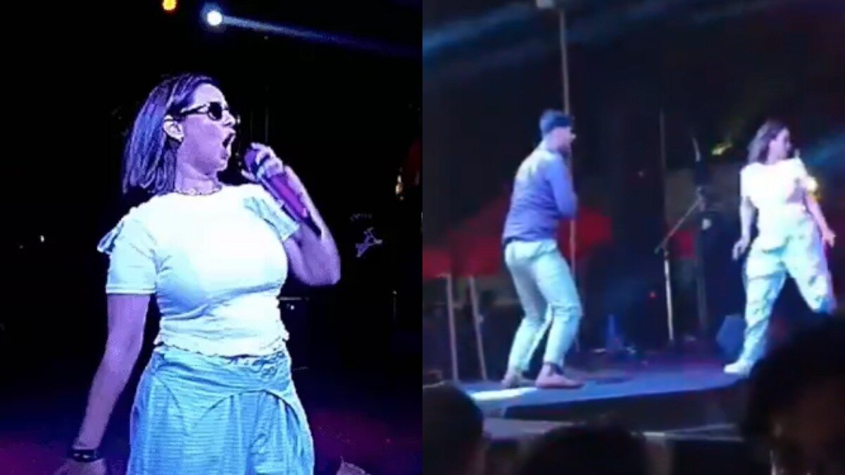 सुनंदा शर्मा संग फैन ने की बदतमीजी, चिल्लाईं सिंगर, कैंसिल हुआ शो