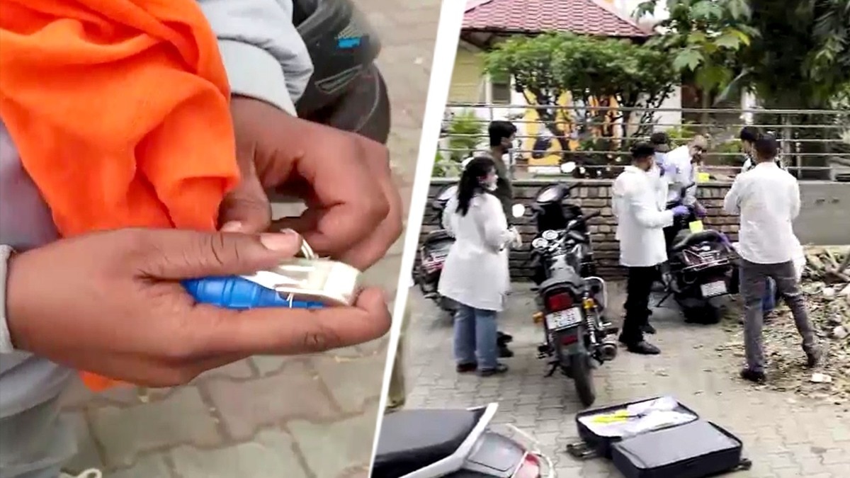 बम फेंका, फिर गाली देते हुए भागे… पंजाब BJP दफ्तर के बाहर ब्लास्ट करने वालों का Video