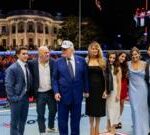 Trump and thousands of others watch UFC fight on White House lawn