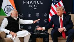 जी-7 में मोदी-ट्रंप की मुलाक़ात: क्या हुआ और इसे कैसे देखा जा रहा है?