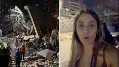 ‘I thought building would fall on top of me’