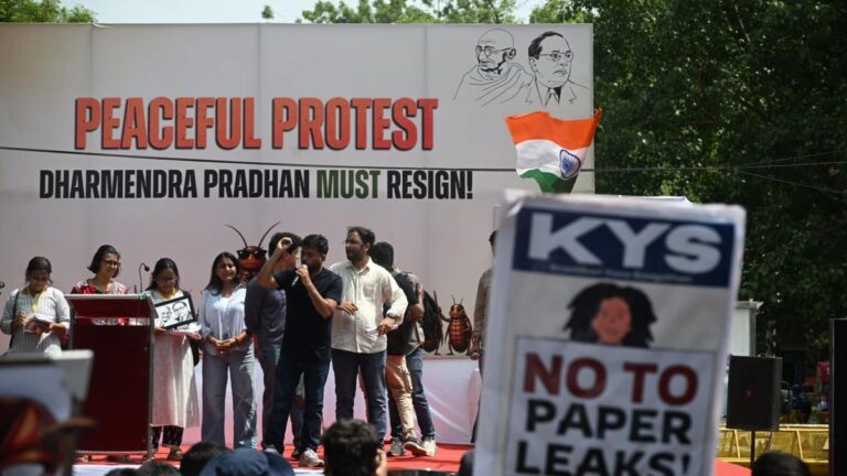 Youths rally in large numbers; bang plates, spoons to demand accountability at CJP protest
