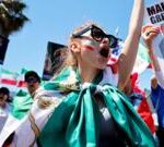 Iranian-Americans protest against Iran team at World Cup