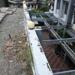 Thrikkakara municipality installing fencing along road after fatal fall of girl triggers protests