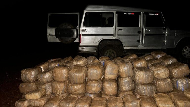Telangana’s EAGLE force tracks drug smugglers through Odisha forests, seizes 500 kg marijuana