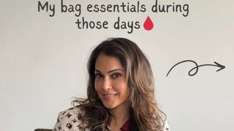 Isha Koppikar shares her period must-haves: ‘Like you carry lipstick’