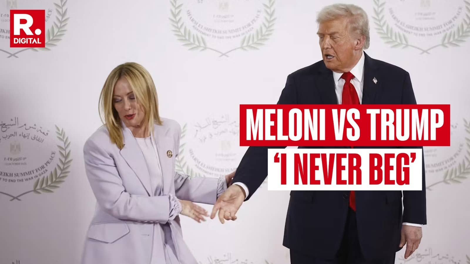 ‘Neither I Nor Italy Ever Beg’: Giorgia Meloni Hits Back After Trump Claims She Begged for a Photo With Him at G7
