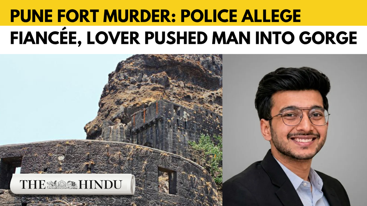 Watch: Pune fort murder: Police allege Fiancée, lover pushed man into gorge