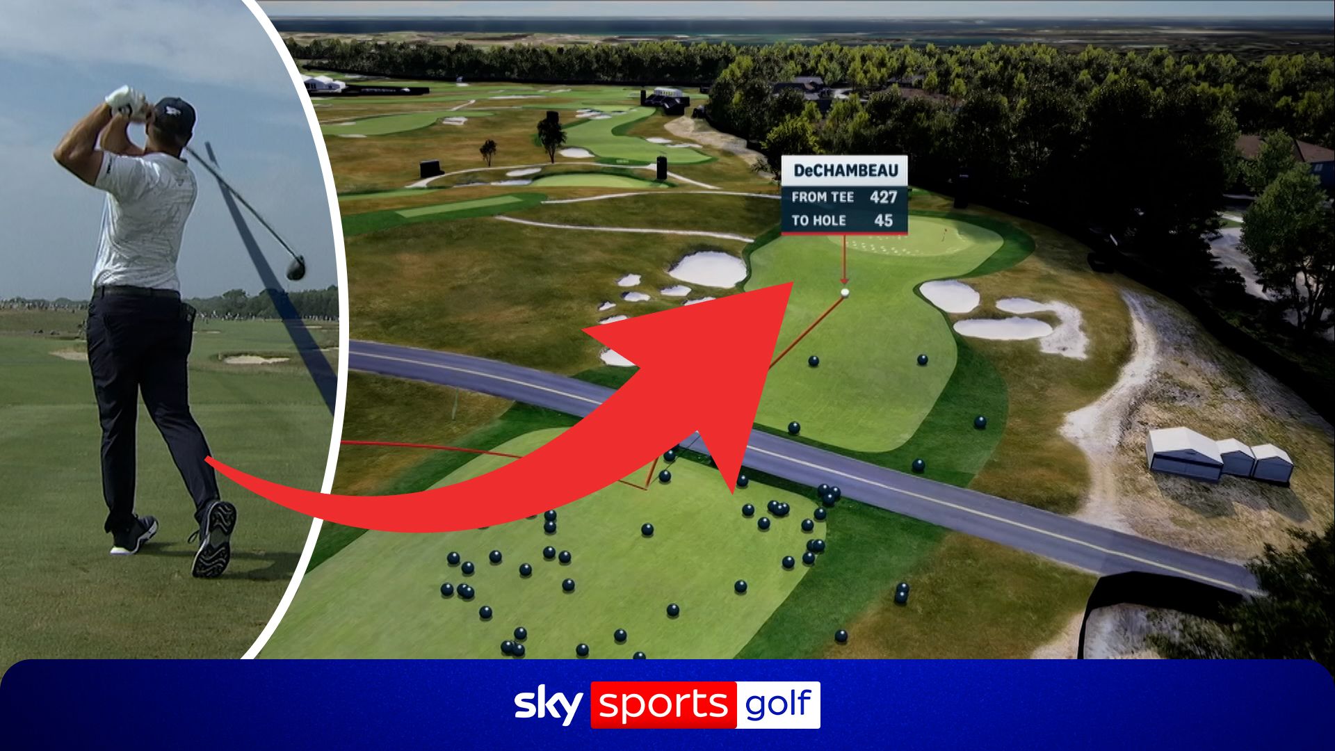 ‘Wow, that’s a joke!’ | DeChambeau hits an OUTRAGEOUS 427-yard drive