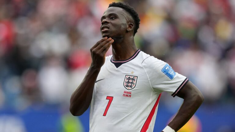 Tuchel: England cannot rely on Saka for goals