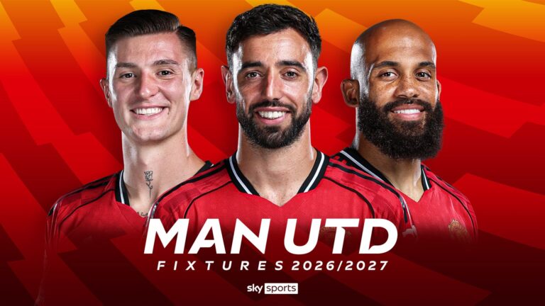 Man Utd fixtures: Red Devils handed easiest first six games