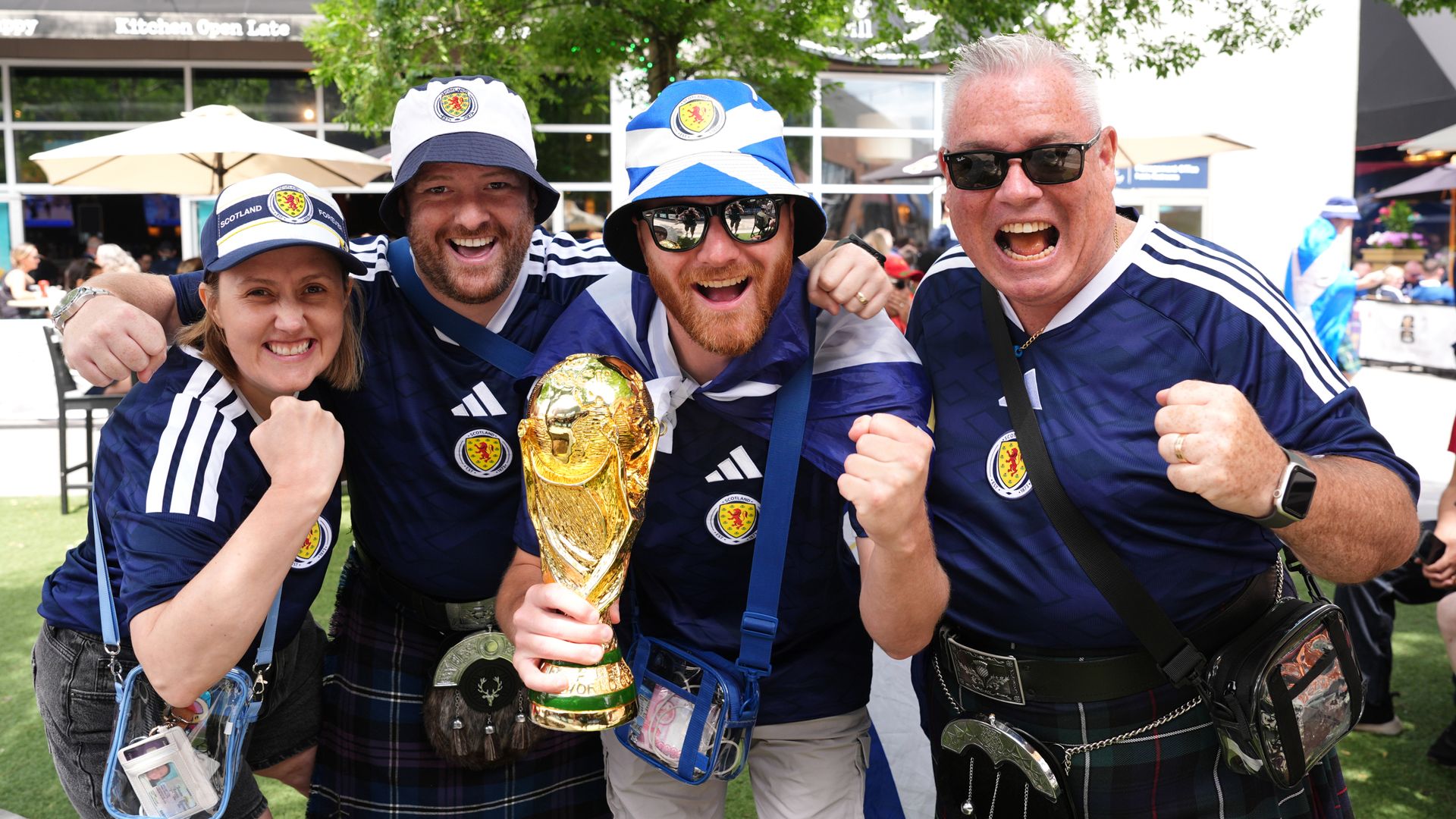 Scotland switch to a back five vs Morocco LIVE!