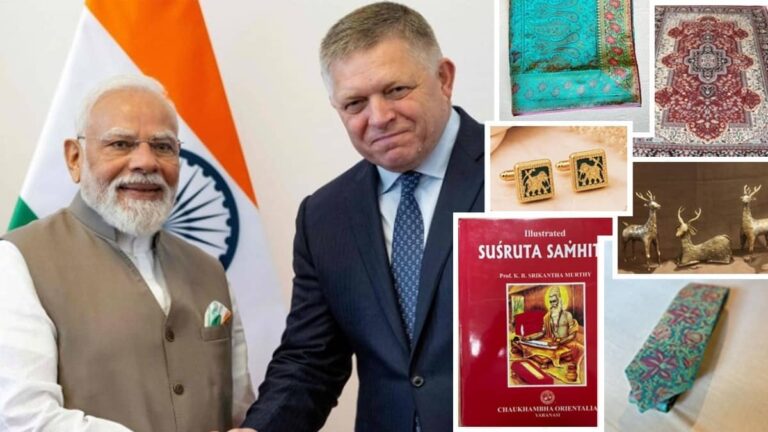 Thekua, Himroo Silk Tie, Kashmiri Carpet, Charaka Samhita: Significance of PM Modi’s Gifts t…