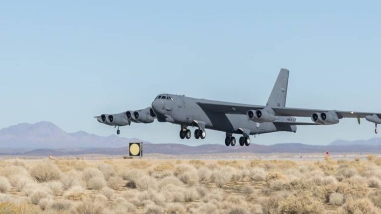 US Air Force B-52 Bomber Crashes After Takeoff At Edwards AFB In California’s Mojave Desert