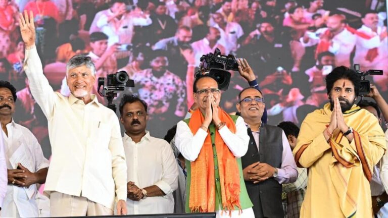 Naidu, Pawan, Chouhan launch VB-G Ram G scheme in Tirupati district