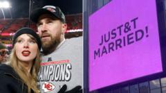 Taylor Swift and Travis Kelce tie the knot at New York’s Madison Square Garden