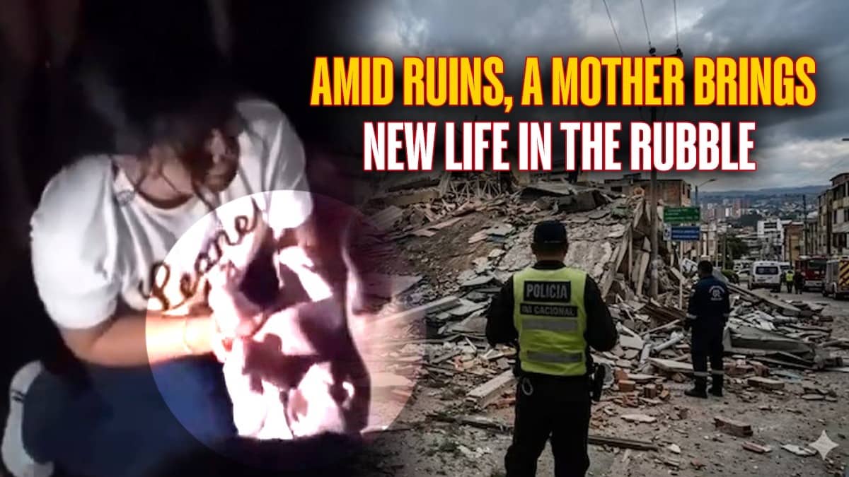 Life Finds a Way: Mother Gives Birth in the Rubble as Venezuela Searches for Survivors