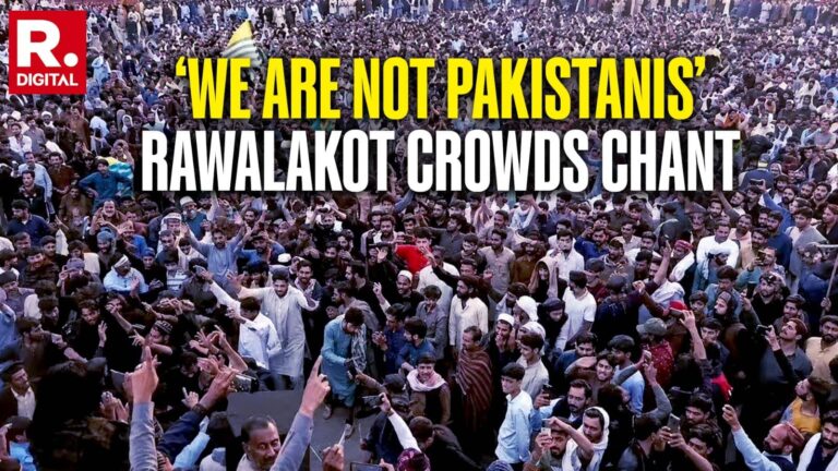 ‘We’re Not Part Of Pakistan’: Massive PoK Protests Intensify As Leader Warns Hunger May Push People Towards India