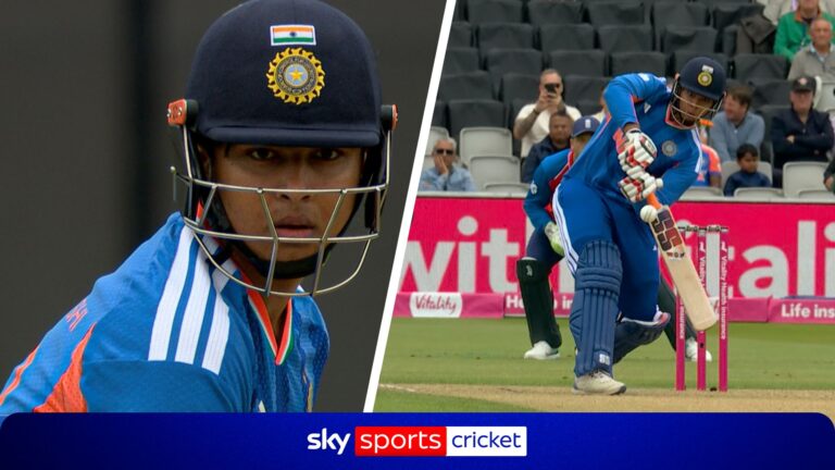 ‘It’s gone a LONG way!’ | Teen star Sooryavanshi smashes his first SIX for India!