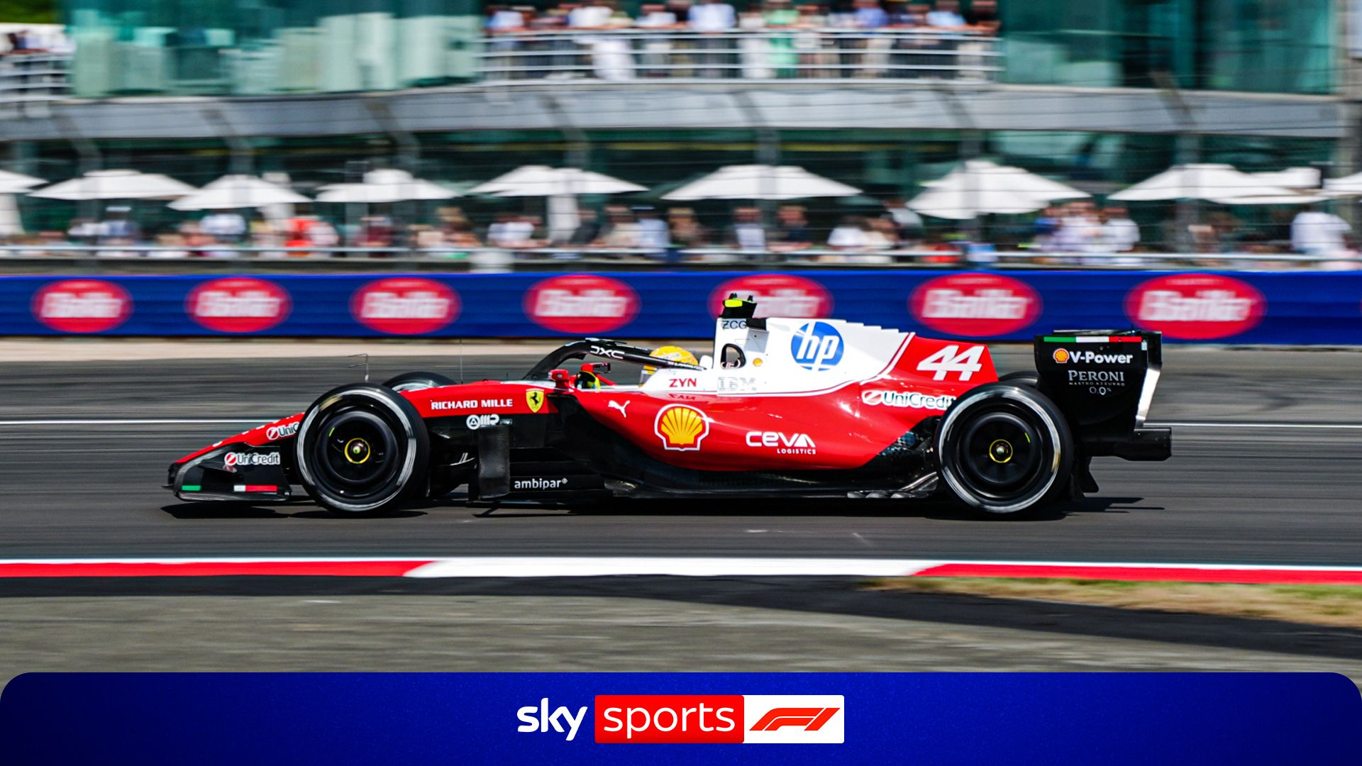 Hamilton Sets Pace in First Practice at British GP, Crowd Cheers at Silverstone