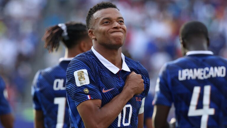Ruthless Mbappe sets tone as France breeze past Sweden