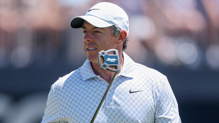 McIlroy gives Birkdale verdict after catching up with Faldo at Open venue