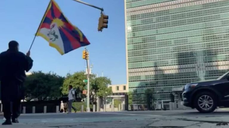 Tibetan Man Dies After Setting Himself on Fire Near UN Headquarters, Activists Say