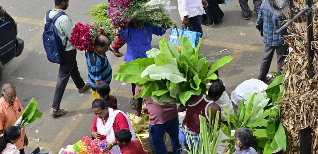 Flower and Fruit Prices Surge Ahead of Bengaluru’s Varamahalakshi Festival