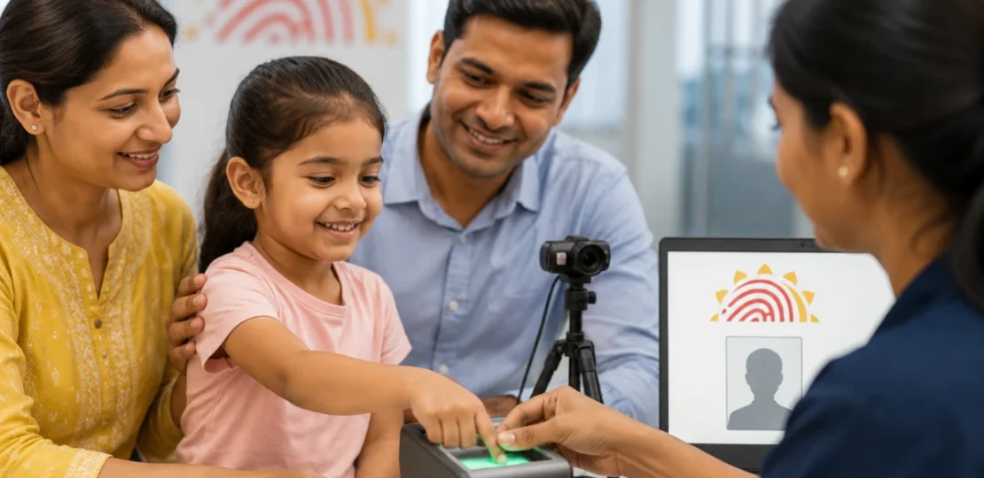 बच्चों के Aadhaar Biometric Update के लिए UIDAI का बड़ा अपडेट, जानें कब तक रहेगी फ्री सर्विस…