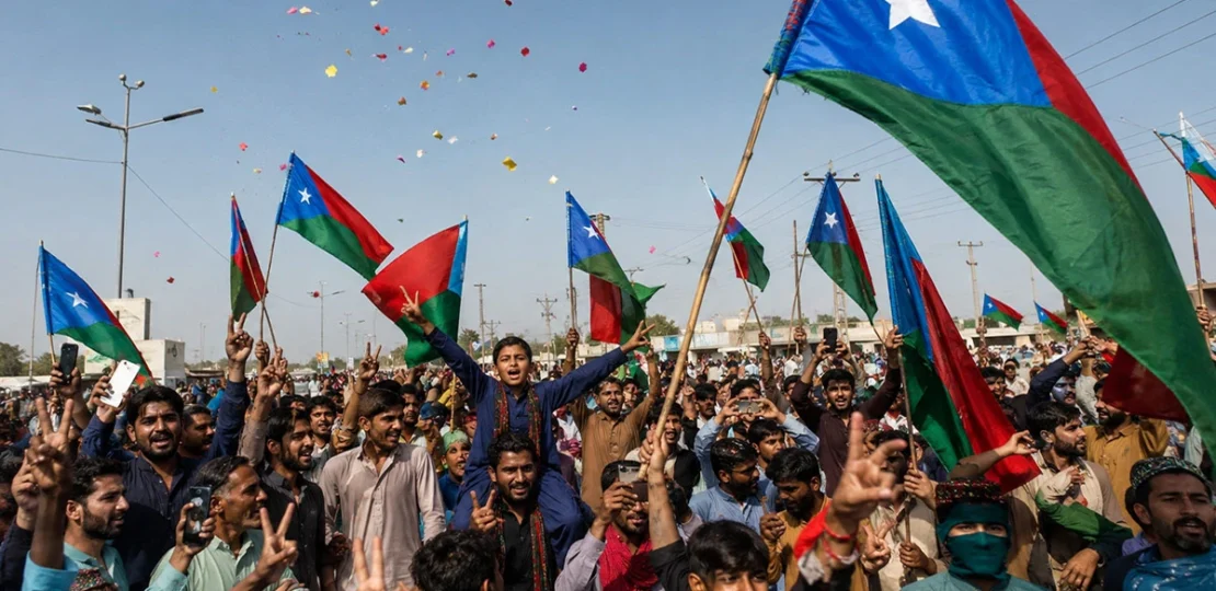 Jan Gan Man: ‘आजादी’ का जश्न मनाते हुए झूम उठा पूरा Balochistan ! बीच-बीच में बाधा डाल रहा ह…