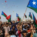 Jan Gan Man: 'आजादी' का जश्न मनाते हुए झूम उठा पूरा Balochistan ! बीच-बीच में बाधा डाल रहा ह...