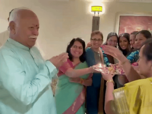 भागवत अमेरिका में, 29 को मेडिसन स्क्वेयर में कार्यक्रम:न्यूयॉर्क मेयर ममदानी बोले- RSS की रै…