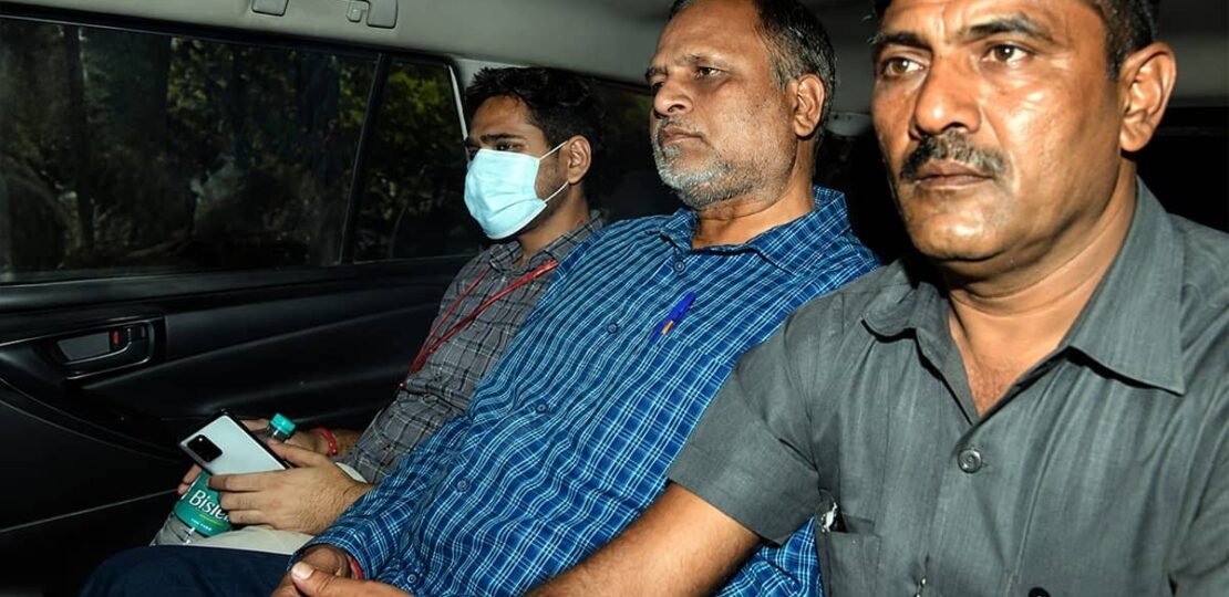 Former Delhi Minister Satyendar Jain Taken to Rouse Avenue Court Following Arrest