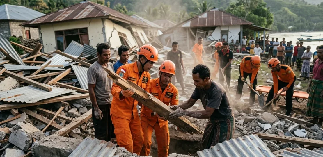Indonesia के तट पर आया 7.7 तीव्रता का भूकंप, तटीय इलाकों में Tsunami अलर्ट जारी…