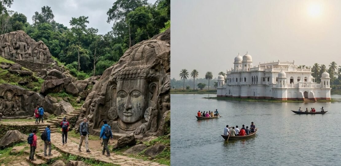 Tripura Tourism Plan: जानिए क्यों खास हैं उनाकोटी की रहस्यमयी मूर्तियां और Ujjayanta Palace…