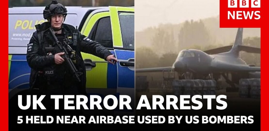 5 terror arrests at airbase used by US bombers – possible Iran link investigated | BBC News