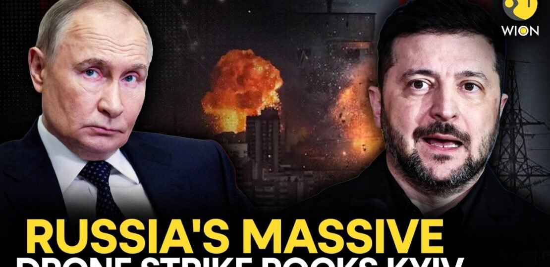 Russia-Ukraine War LIVE: Massive Drone Strike Rocks Kyivstar Hq in Kyiv | WION