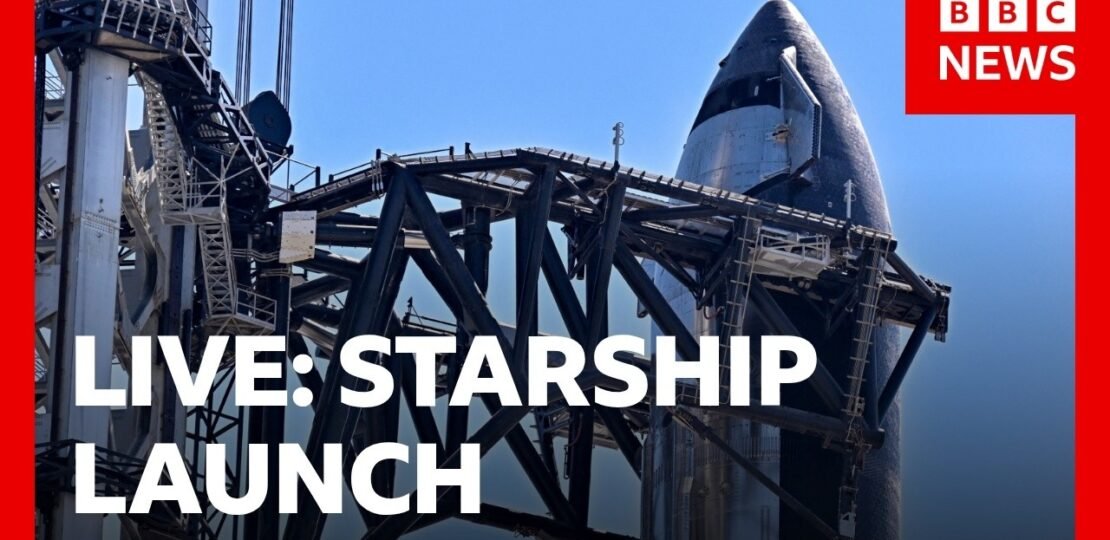 LIVE: SpaceX ‘Starship’ to launch in first attempt to reach Earth’s orbit | BBC News
