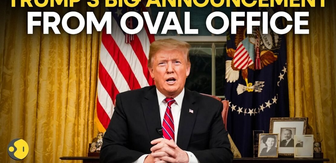 TRUMP LIVE: US President Drops Key Announcement From The Oval Office | WION