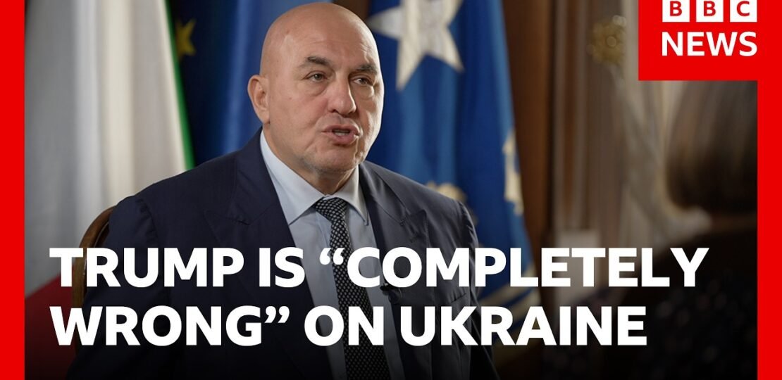 Trump ‘completely wrong’ to restrict support for Ukraine, Italian minister tells BBC | BBC News