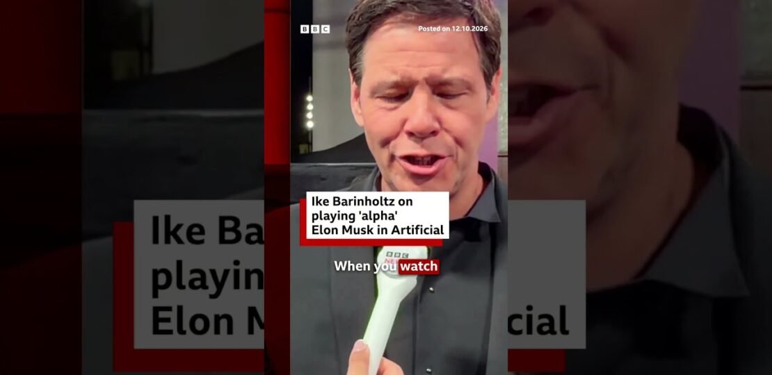 Ike Barinholtz on playing ‘alpha’ Elon Musk in Artificial. #ElonMusk #BBCNews