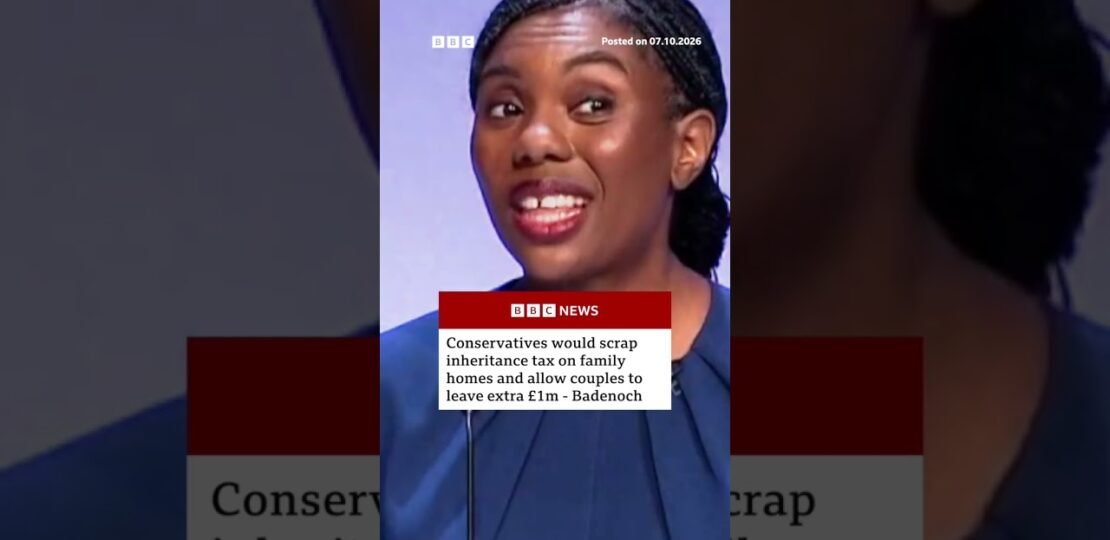 Kemi Badenoch says Tories would scrap inheritance tax on family homes. #BBCNews
