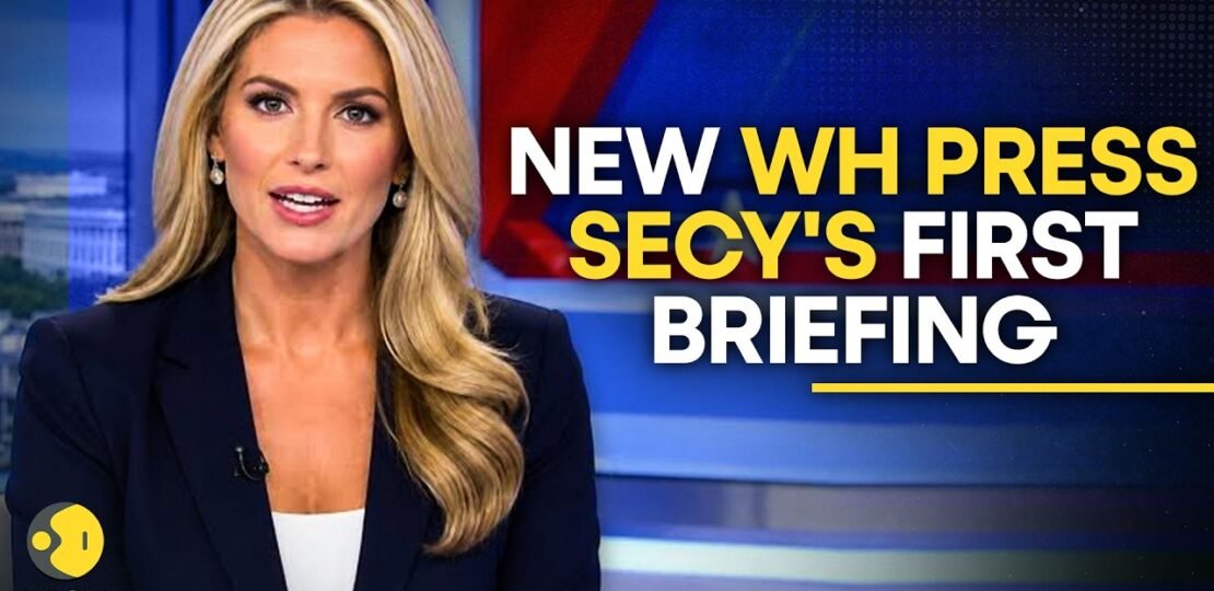 White House Briefing LIVE: Incoming White House Press Secretary Holds First Briefing | WION Live