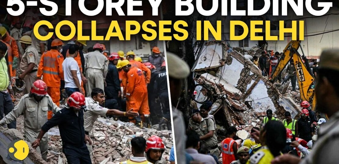 Delhi Building Collapse LIVE: 5-Storey Building Collapses in Seemapuri, Several Feared Trapped |WION