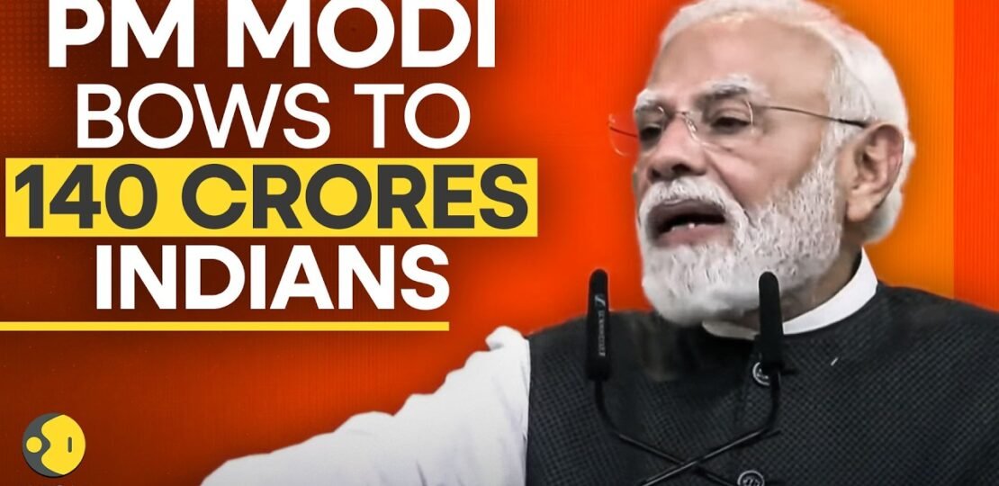 PM Modi 25 Years: Indian PM Modi Thanks 140 Crore Indians, Bows To Them For Their Trust |Originals
